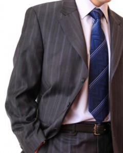 Businessman in suit