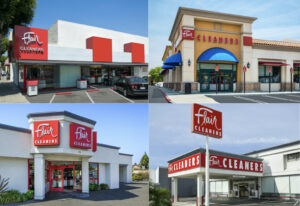 Four Flair stores