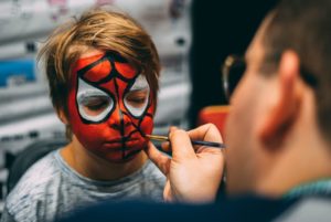 spider man makeup